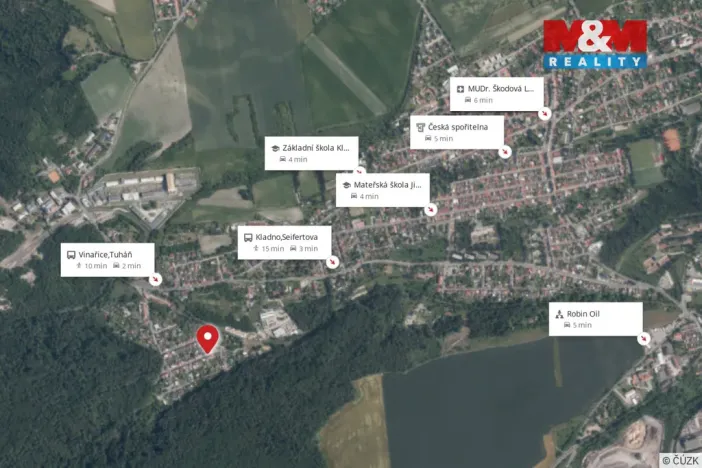Prodej rodinného domu, Vinařice, Aeškerova, 93 m2
