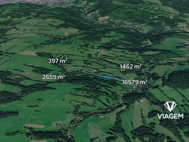 Prodej podílu lesa, Heřmanov, 7032 m2