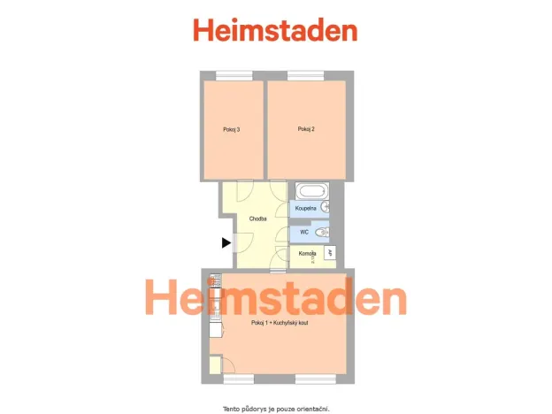 Pronájem bytu 3+kk, Havířov - Město, Hlavní třída, 79 m2