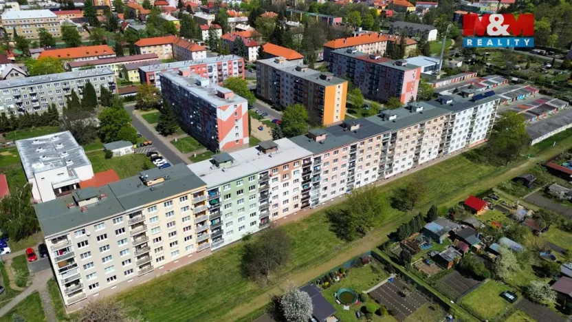 Prodej bytu 2+1, Podbořany, Sídliště Míru, 66 m2