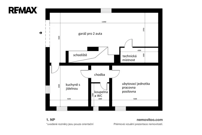 Prodej rodinného domu, Buštěhrad, Javorová, 116 m2