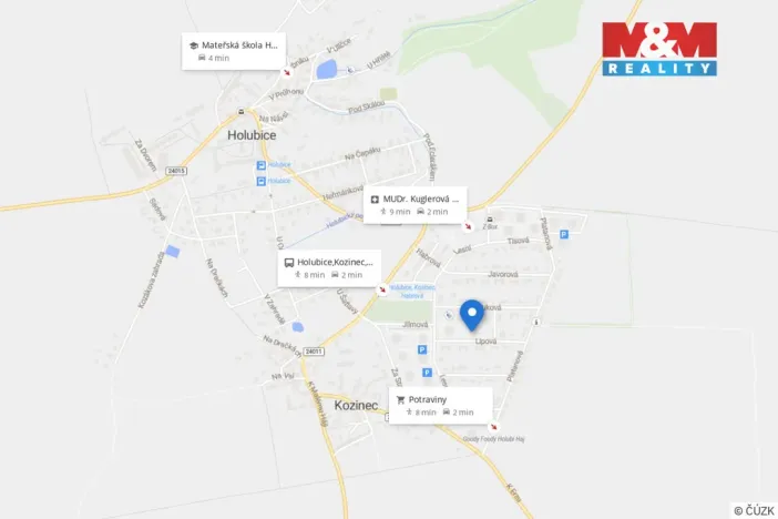 Prodej bytu 3+kk, Holubice - Kozinec, Lipová, 86 m2