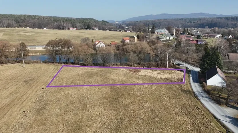 Prodej pozemku pro bydlení, Hradec-Nová Ves, 3202 m2