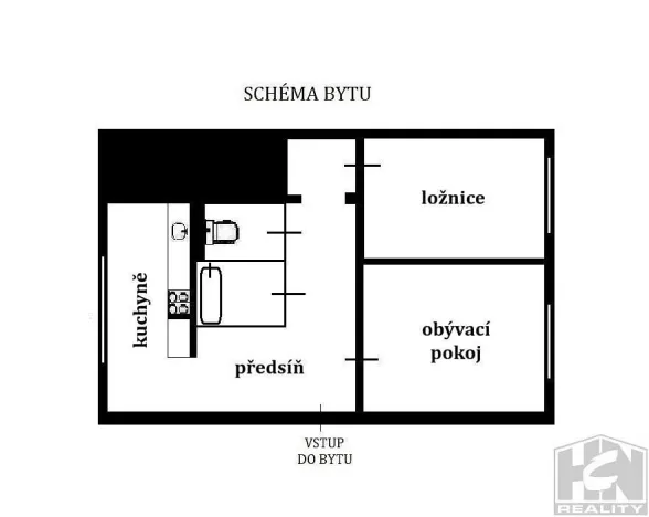 Prodej bytu 2+1, Liberec - Liberec XXV-Vesec, Česká, 57 m2