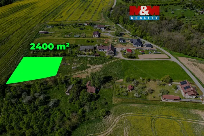 Prodej pozemku pro bydlení, Halenkovice, 2400 m2