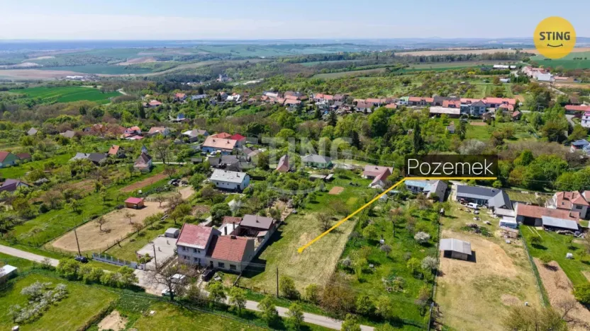 Prodej pozemku pro bydlení, Újezdec, 1404 m2