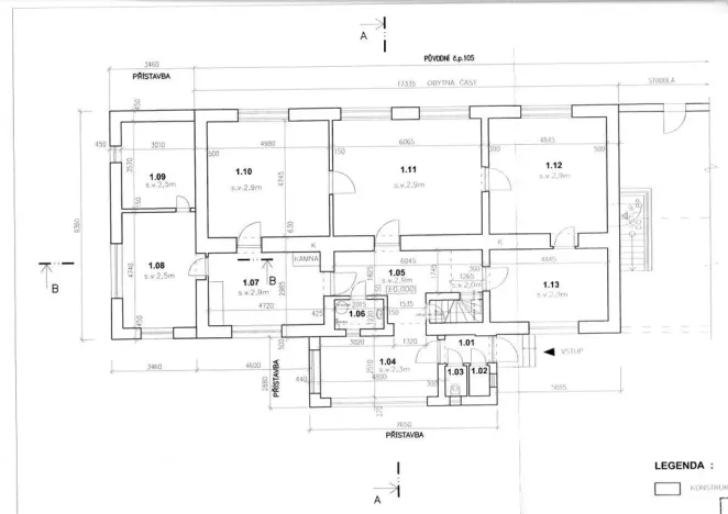 Prodej rodinného domu, Velké Heraltice - Sádek, 160 m2