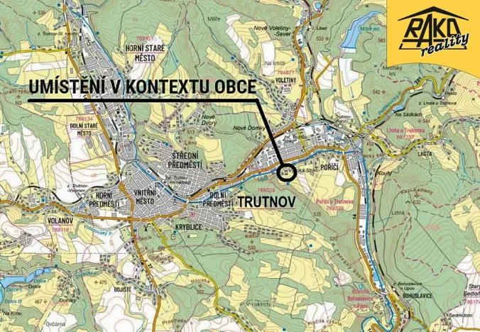 Prodej pozemku pro bydlení, Trutnov, Vysoká stráň, 3326 m2