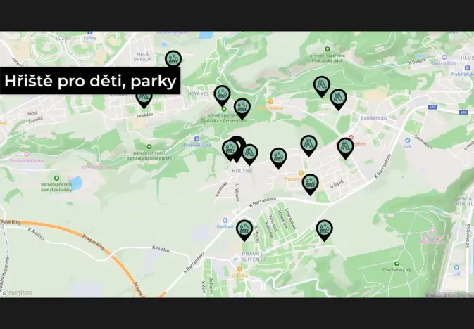 Prodej bytu 4+kk, Praha - Holyně, náměstí Pod lípou, 128 m2