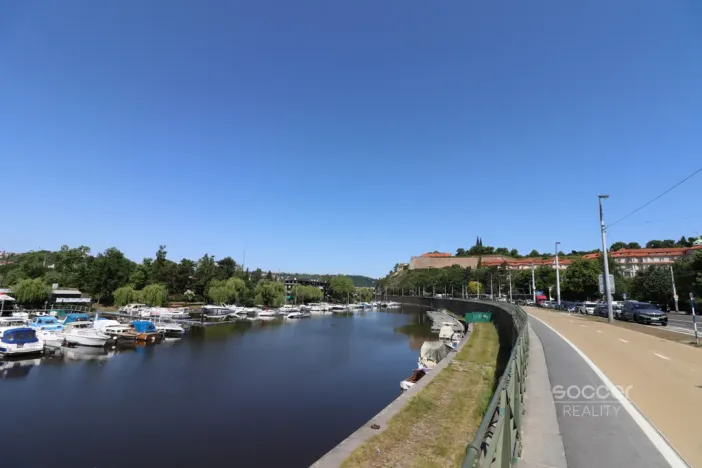 Pronájem bytu 1+kk, Praha - Podolí, Pravá, 20 m2