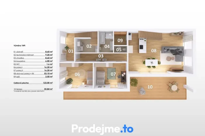 Prodej rodinného domu, Hevlín, 182 m2