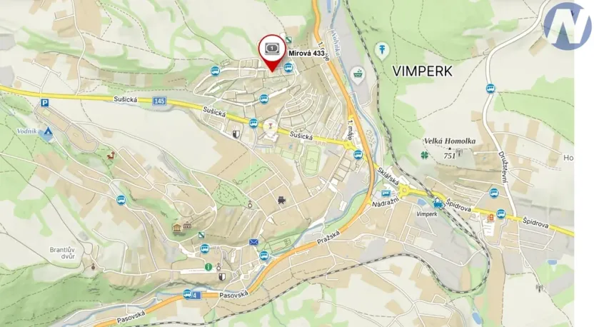 Prodej bytu 1+kk, Vimperk - Vimperk II, Mírová, 29 m2