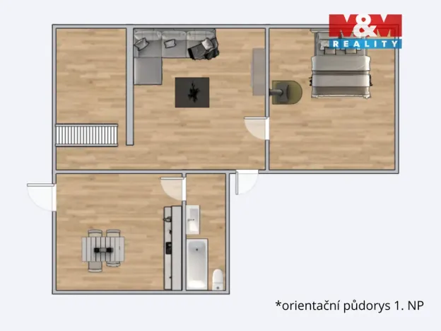 Prodej chalupy, Nihošovice, 68 m2