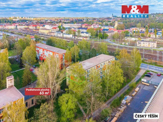 Prodej bytu 3+1, Český Těšín, U Mlékárny, 63 m2