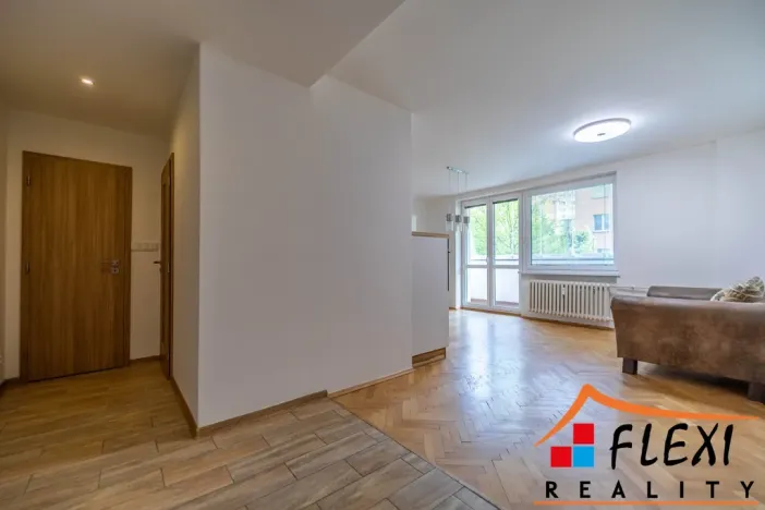 Pronájem bytu 2+kk, Ostrava - Hrabůvka, Krestova, 54 m2