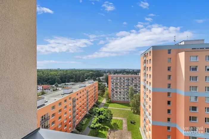 Pronájem bytu 2+kk, Pardubice, Bartoňova, 41 m2