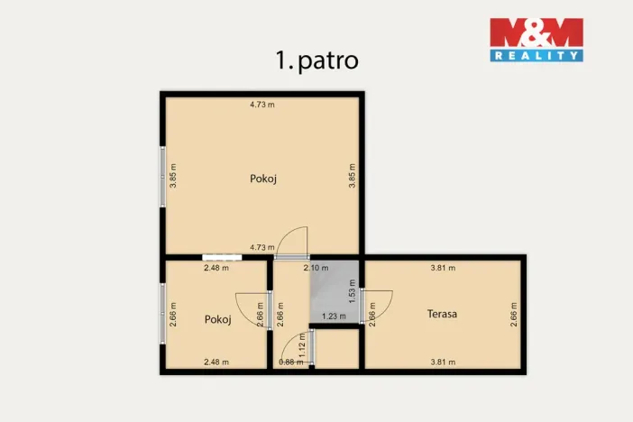 Prodej rodinného domu, Aš, Šumavská, 92 m2