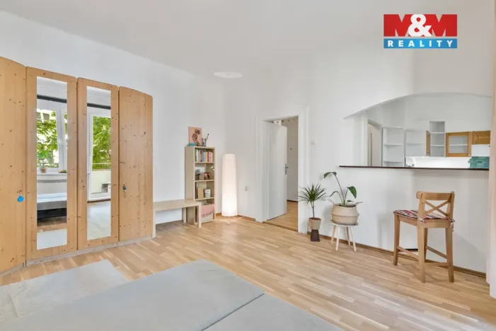 Prodej bytu 1+1, Praha - Holešovice, Osadní, 41 m2