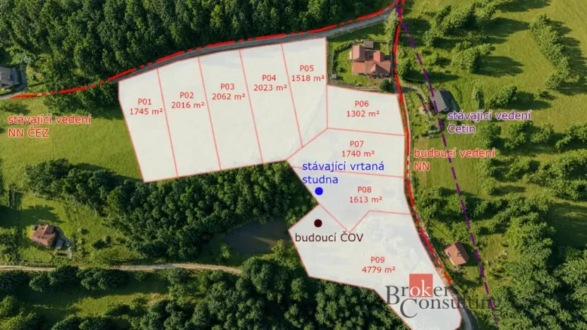 Prodej pozemku pro bydlení, Nejdek, 1745 m2
