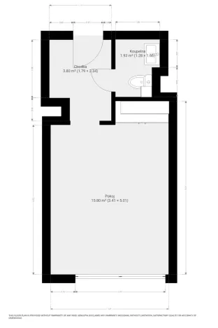 Pronájem bytu 1+kk, Brno, Halasovo náměstí, 20 m2