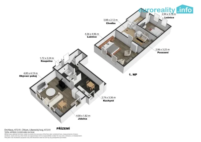 Prodej chaty, Chlum - Drchlava, 124 m2