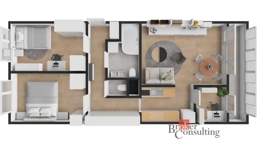 Prodej bytu 3+kk, Praha - Stodůlky, Přecechtělova, 70 m2