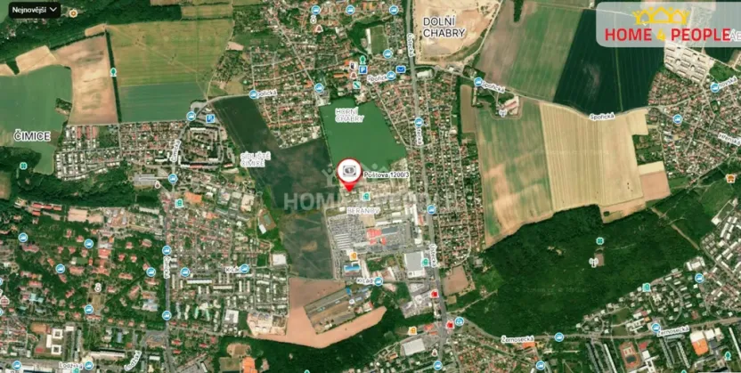 Pronájem bytu 3+kk, Praha - Dolní Chabry, Poštova, 69 m2