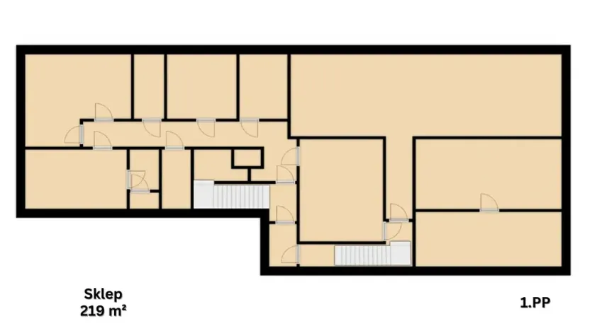 Prodej vícegeneračního domu, Zlín, třída Tomáše Bati, 1023 m2