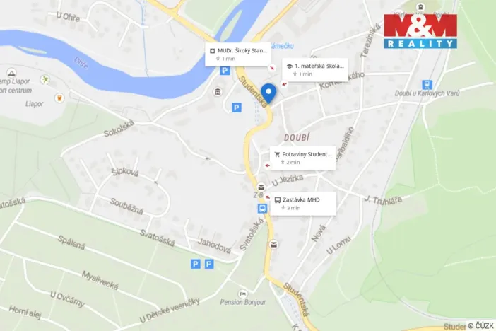 Prodej rodinného domu, Karlovy Vary - Doubí, Studentská, 260 m2