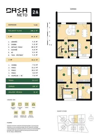 Prodej rodinného domu, Slaný, 104 m2