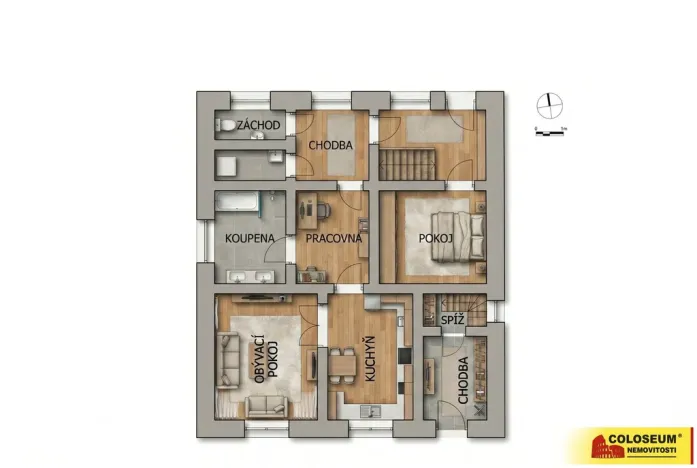 Prodej rodinného domu, Hvězdlice - Nové Hvězdlice, 95 m2