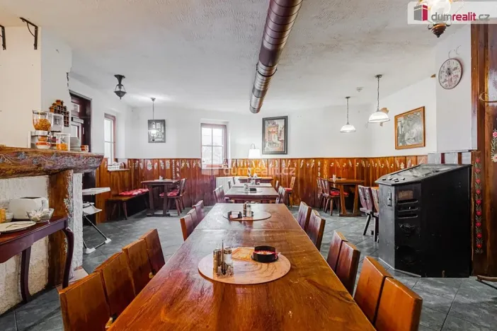 Prodej restaurace, Nové Hamry, 350 m2