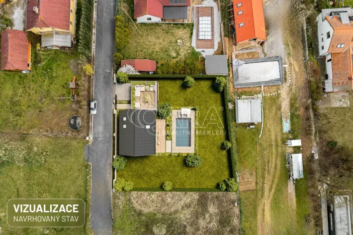 Prodej domu na klíč, Liteň - Běleč, Karlštejnská, 145 m2