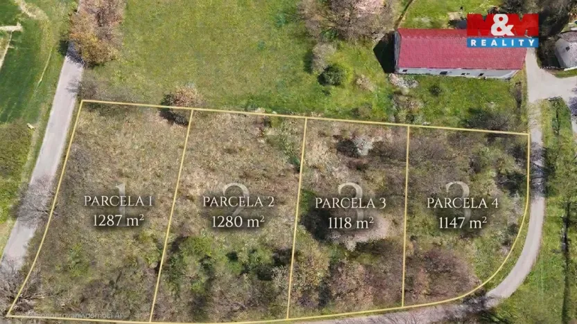 Prodej pozemku pro bydlení, Liptaň - Horní Povelice, 1287 m2