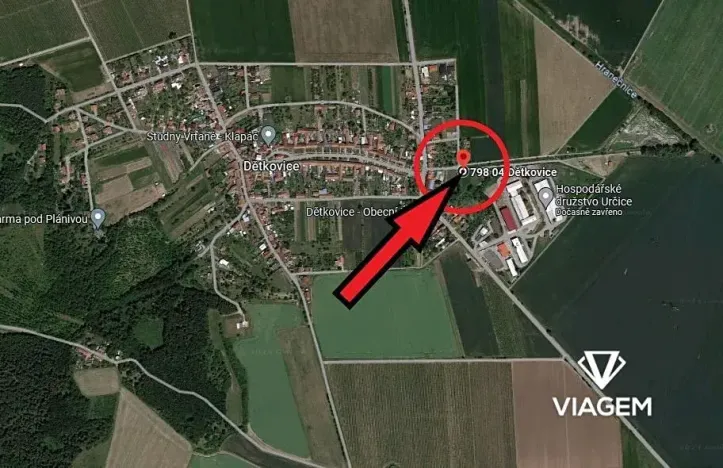 Prodej podílu pole, Dětkovice, 358 m2