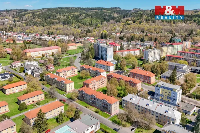 Prodej bytu 3+kk, Mariánské Lázně - Úšovice, Americká, 77 m2