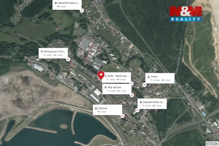Prodej bytu 3+1, Svatava, Pobřežní, 51 m2