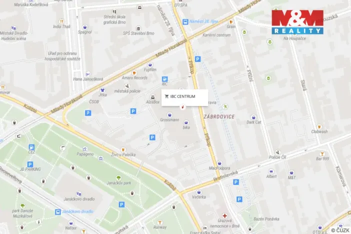 Prodej obchodního prostoru, Brno - Zábrdovice, 46 m2