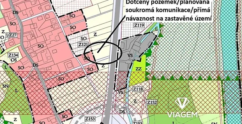 Prodej zahrady, Baška, 1664 m2