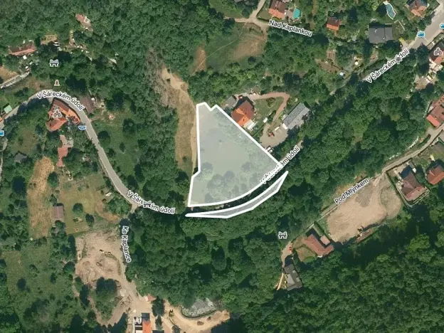 Prodej zahrady, Praha, Bubenečská, 5373 m2