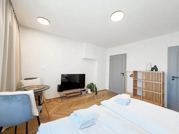 Pronájem bytu 1+1, Praha - Vinohrady, Sázavská, 28 m2