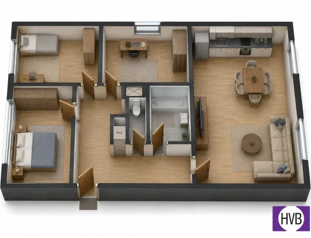 Prodej bytu 4+kk, Praha, Rembrandtova, 70 m2
