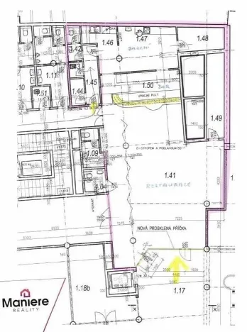 Pronájem restaurace, České Budějovice - České Budějovice 1, nám. Přemysla Otakara II., 96 m2