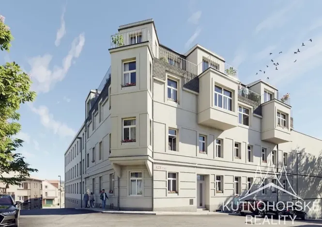 Pronájem bytu 1+kk, Kutná Hora, Pod Valy, 28 m2