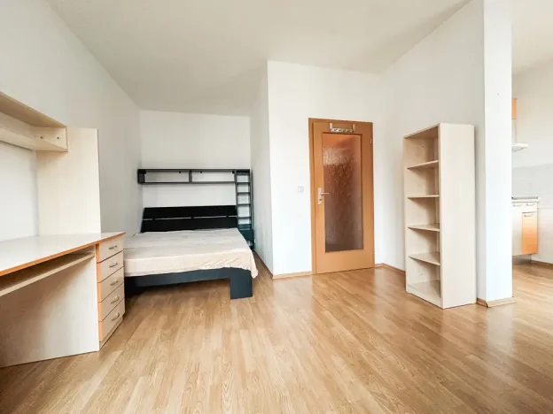 Pronájem bytu 1+kk, Praha - Žižkov, Lukášova, 27 m2