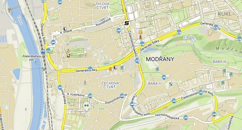 Pronájem kanceláře, Praha - Modřany, Písková, 100 m2