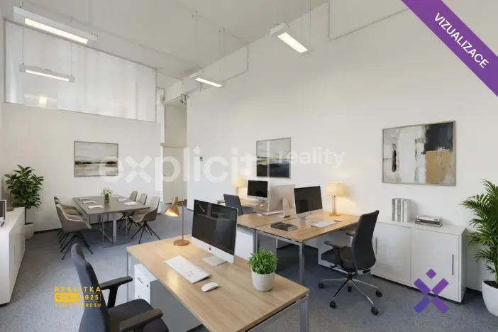Pronájem kanceláře, Zlín, Vavrečkova, 421 m2