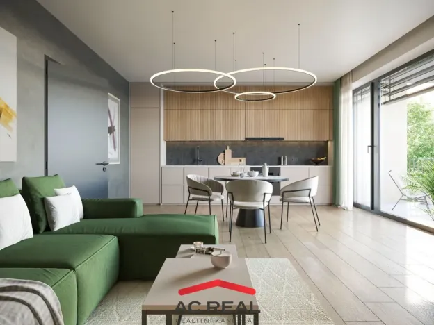 Prodej bytu 2+kk, Černovice, Charbulova, 52 m2