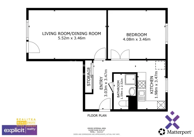 Pronájem bytu 2+1, Uherský Brod, Družstevní, 56 m2