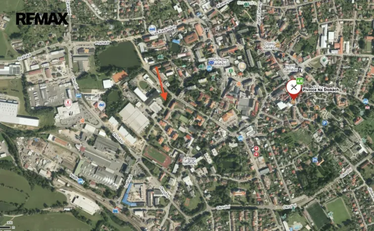 Pronájem garáže, Humpolec, 21 m2